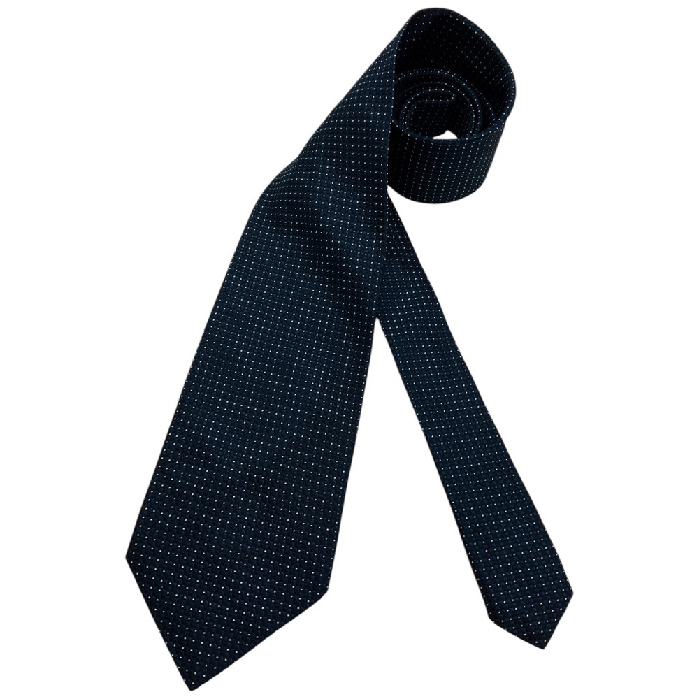 SOLD PAL ZILERI Navy Geometric Silk LUXURY Tie ITALY